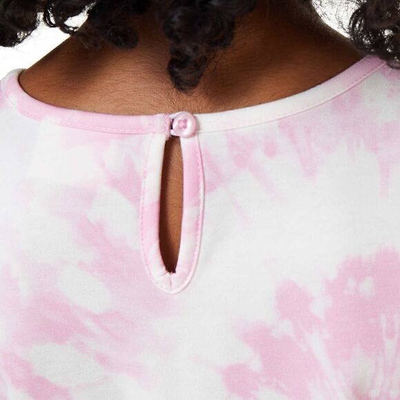 NWT ☀️ 32 Degrees Youth Girls 2-pack Maxi Dress Pink Solid & Pink Tie-Dy… - Picture 4 of 16